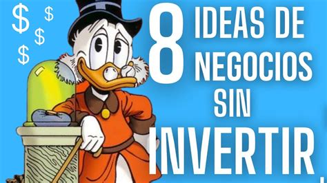 Negocios Que Puedes Iniciar Con Poco Dinero O Incluso Gratis Youtube