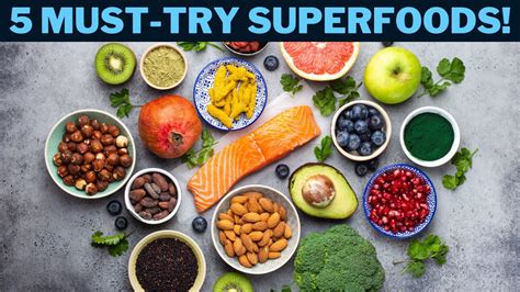 Top 5 Superfoods You Should Add To Your Diet Today Youtube