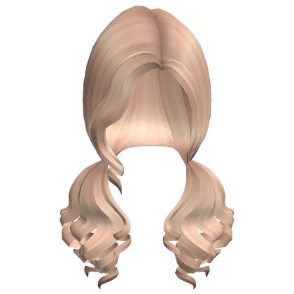 Blonde Low Curly Doll Pigtails Roblox Item Rolimon S