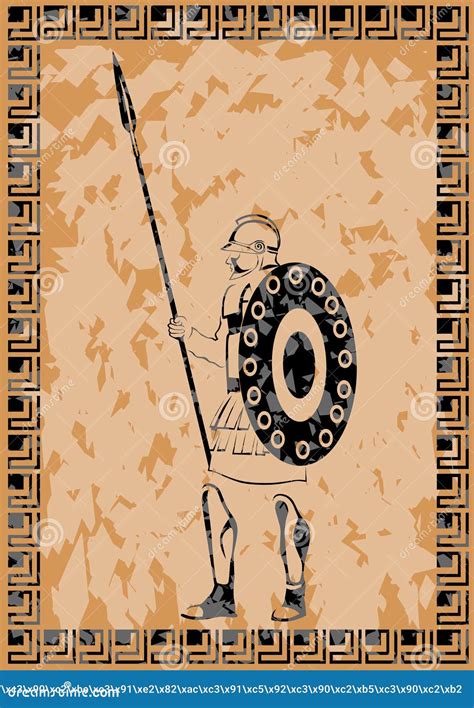 Romersk Soldat Sex Vektor Illustrationer Illustration Av Grek