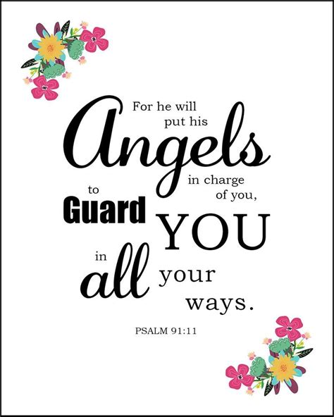 Psalm 91 11 He Will Guard You Psalms Psalm 91 Psalm 91 11