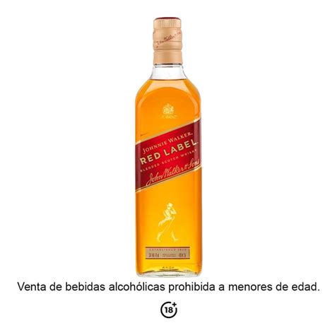 Whisky Johnnie Walker Red Label Ml Walmart