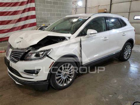 2016 Lincoln Mkc Vin 5lmcj3d93guj12811 из США Plc Group