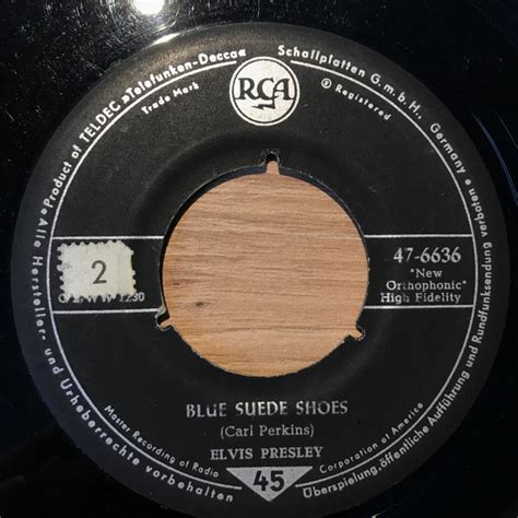 Elvis Presley Blue Suede Shoes Tutti Frutti 1956 Vinyl Discogs