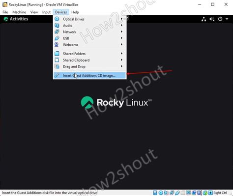 How To Install Virtualbox Guest Additions On Rocky Linux 8