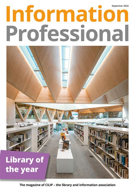 Information Professional 2023 Cilip The Library And Information Association