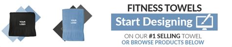 Custom Fitness Towels Personalized Gym Towels Allstar Logo
