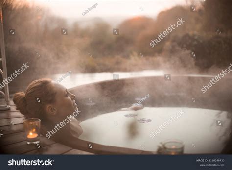 Autumn Hot Tub Images Stock Photos Vectors Shutterstock