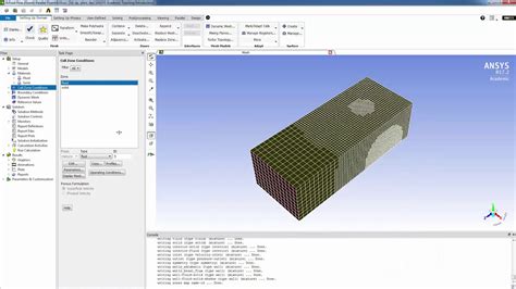 Ansys Fluent Student Conjugate Heat Transfer In A Heat Sink Youtube