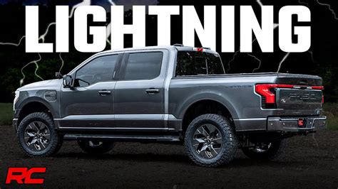 View Build Inch Lifted 2022 Ford F 150 Lightning Rough 51 Off