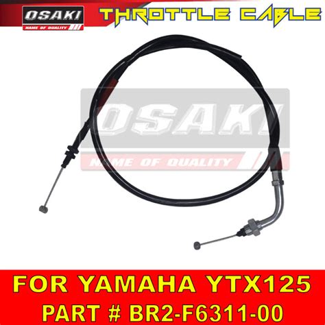 Osaki Motorcycle Throttle Cable For YAMAHA YTX 125 BR2 F6311 00