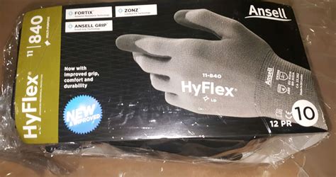 12 Pair, Ansell HyFlex 11-840 Gloves, Size 10 – Northwest Mine Supply