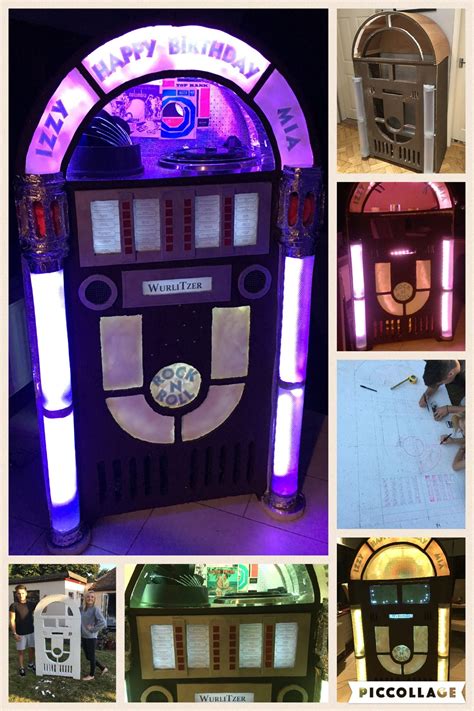 How To Build A Party Jukebox Dance Props Jukebox Cool Things To Make