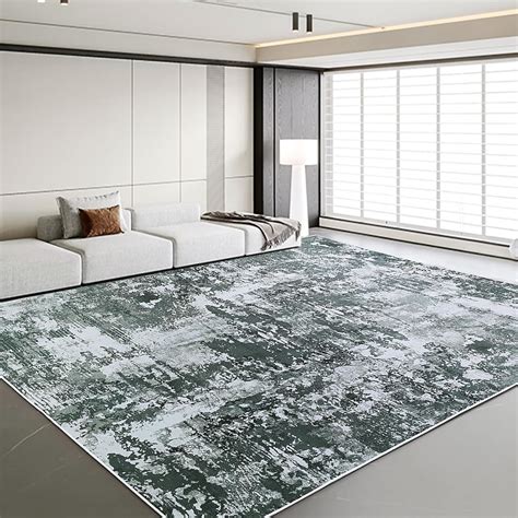 Amazon HOMBYS 10x14 Ft Modern Area Rug For Living Room Bedroom