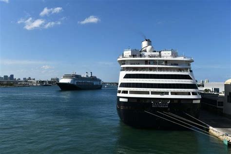 2 cruise ships with passengers sick with coronavirus dock in Florida ...