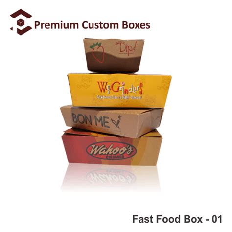 Custom Fast Food Packaging Boxes Custom Fast Food Packaging