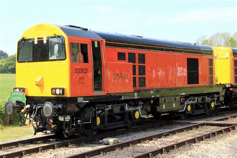 British Rail Class 20 Diesel Locomotive 20302 Norden Su Flickr