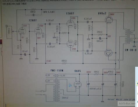 6n2推6p6p单端电路图6p6p电子管6n2推6p1胆机电路图第26页大山谷图库