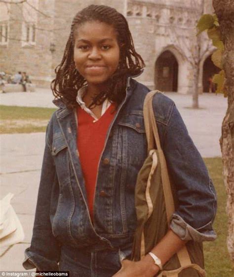 Michelle Obama recalls her 'scary' experience as a Princeton student | Daily Mail Online