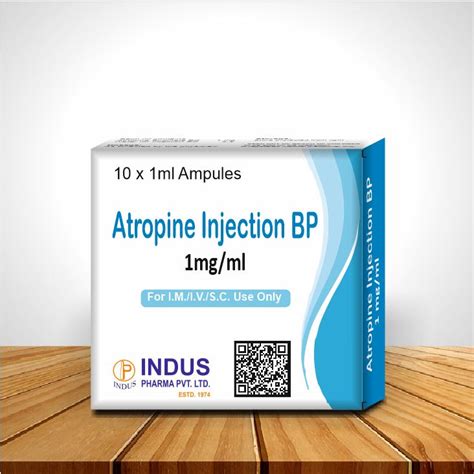 Atropine Injection | Indus Pharma India - Drugs base