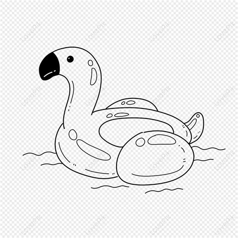 Swimming Ring Stick Figure, Black And White, Line, Stick Figure Free PNG And Clipart Image For ...