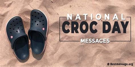 National Croc Day 2024 Wishes, Status Messages, Quotes