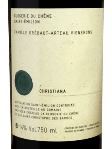 Ch Teau La Closerie Du Ch Ne Christiana Saint Milion Vivino Us