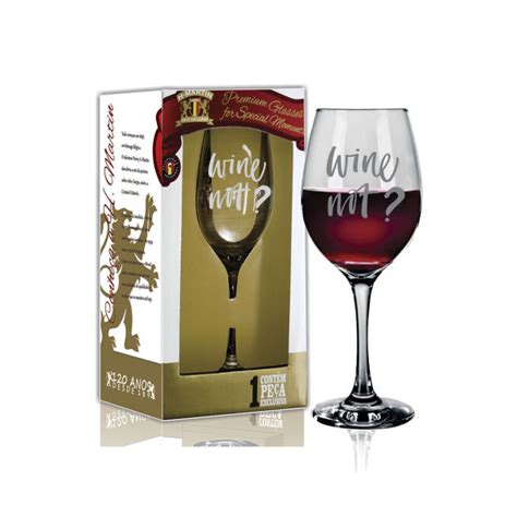 Kit Taças para Vinho Tinto Personalizado Connect Brindes