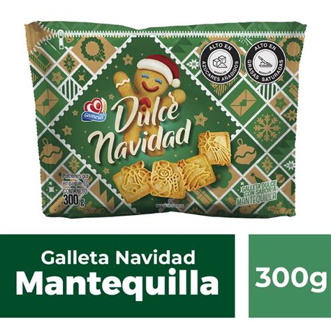 Galleta Navidad Mantequilla Gamesa 300gr Superboom