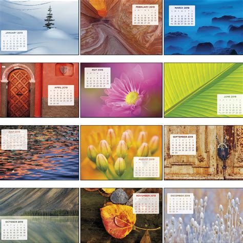 Simplicity Large Desk Calendar | Mines Press