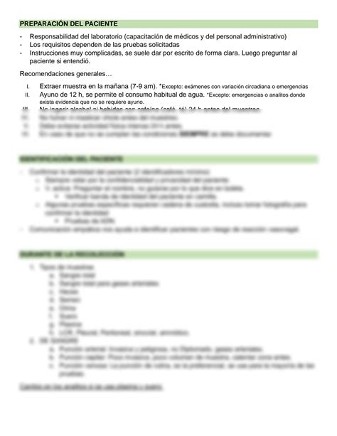 SOLUTION Control De Variables Pre Y Post Anal Ticas Laboratorio Quimica Clinica Interferentes