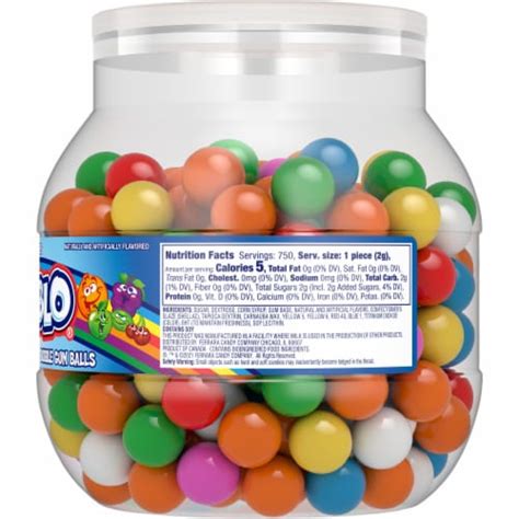 Rain Blo Bubble Gum Balls Assorted 53 Oz Kroger