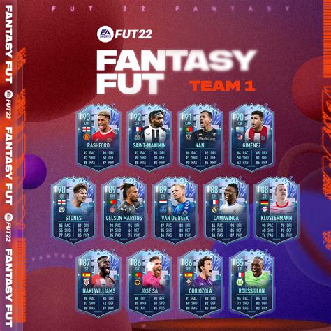 Fut Fantasy Fifa 22 Ultimate Team