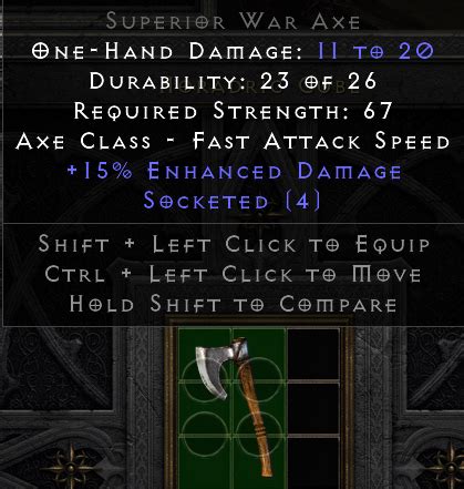 Superior 4os War Axe 15ed Ft Topic D2jsp