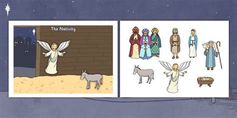 New Make Your Own Nativity Scene A4 The Nativity Story Nativity Nativity Scene