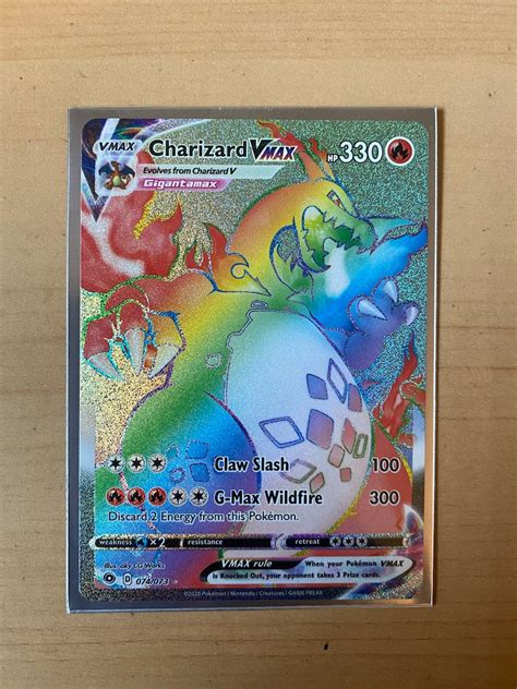 Rainbow Rare Charizard Vmax Price Sirdolf