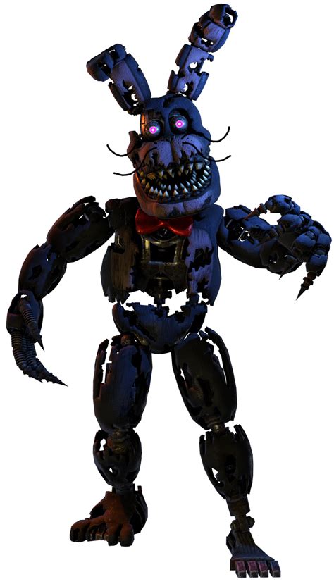 Nightmare Bonnie By Bluebearstudios07 On Deviantart