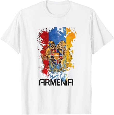 Armenia Flag Armenian Clothes Armenia Shirts For Women T Shirt