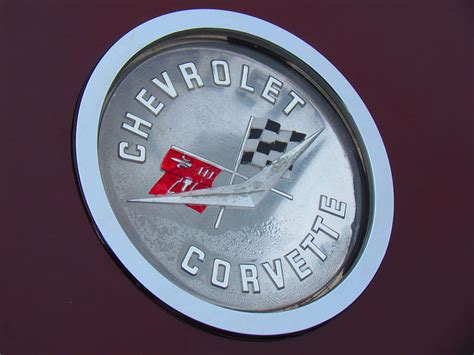 1958 Chevrolet Corvette Emblem Gm Corvette 1958 Emblem Chevy