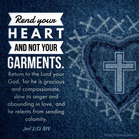 Rend Your Heart - I Live For JESUS 