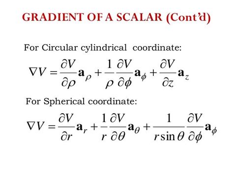 Coordinate Systems And Transformations And Vector Calculus