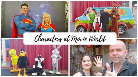 Warner Bros Movie World Characters / Gold Coast Australia September ...