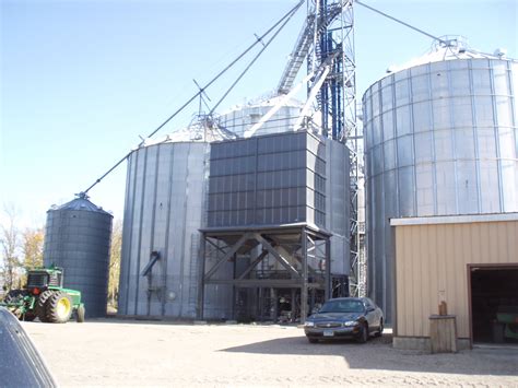 Smooth Wall Hopper Bins For Grain Storage Agri Systems Inc