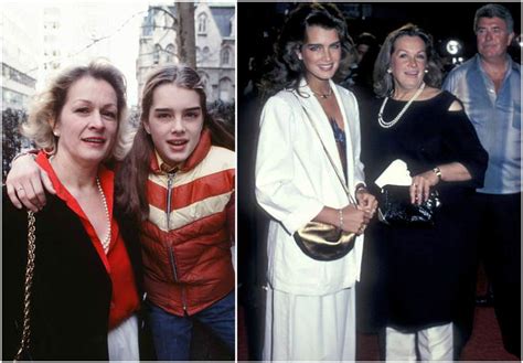 Child movie star Brooke Shields' family. Have a look!