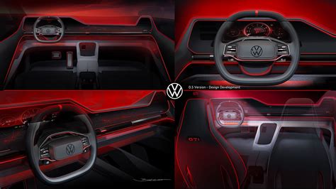 GOLF GTI STEERING WHEEL :: Behance