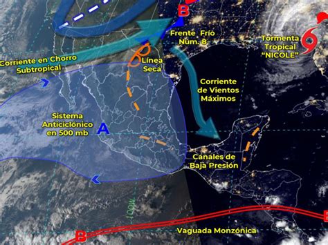 Clima M Xico Hoy De Noviembre Prev N Lluvias Heladas Y Torbellinos