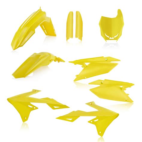 Acerbis Plastik Kit Komplett Gelb Suzuki Rmz