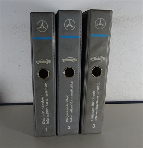 Werkstatthandbuch Kommunikation Mercedes Benz W124 W140 R129 Band 1 3