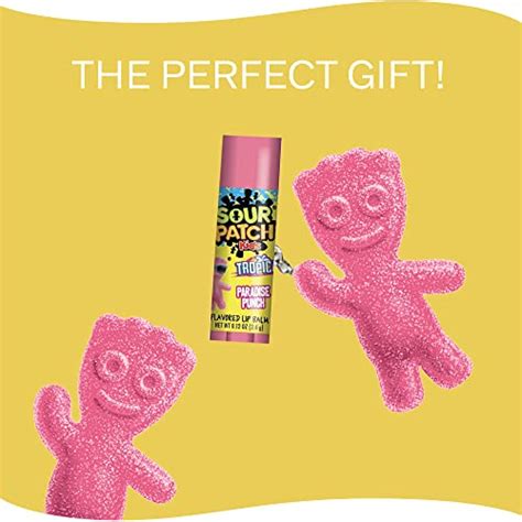 Taste Beauty Sour Patch Kidsflavored Lip Balm And Keychain Holder