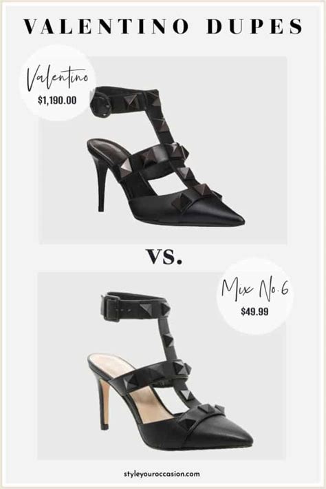 11+ *Really Good* Valentino Dupes (heels, rockstud, and more!)